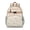 Beige-3, variant on Fantasy Butterfly Backpack Artistic Butterfly and Flowers Pattern with Romantic Watercolor Garden Theme