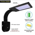 thumbnail image 3 of Dusk to Dawn Solar Powered Flood Street Lights, 3 of 4
