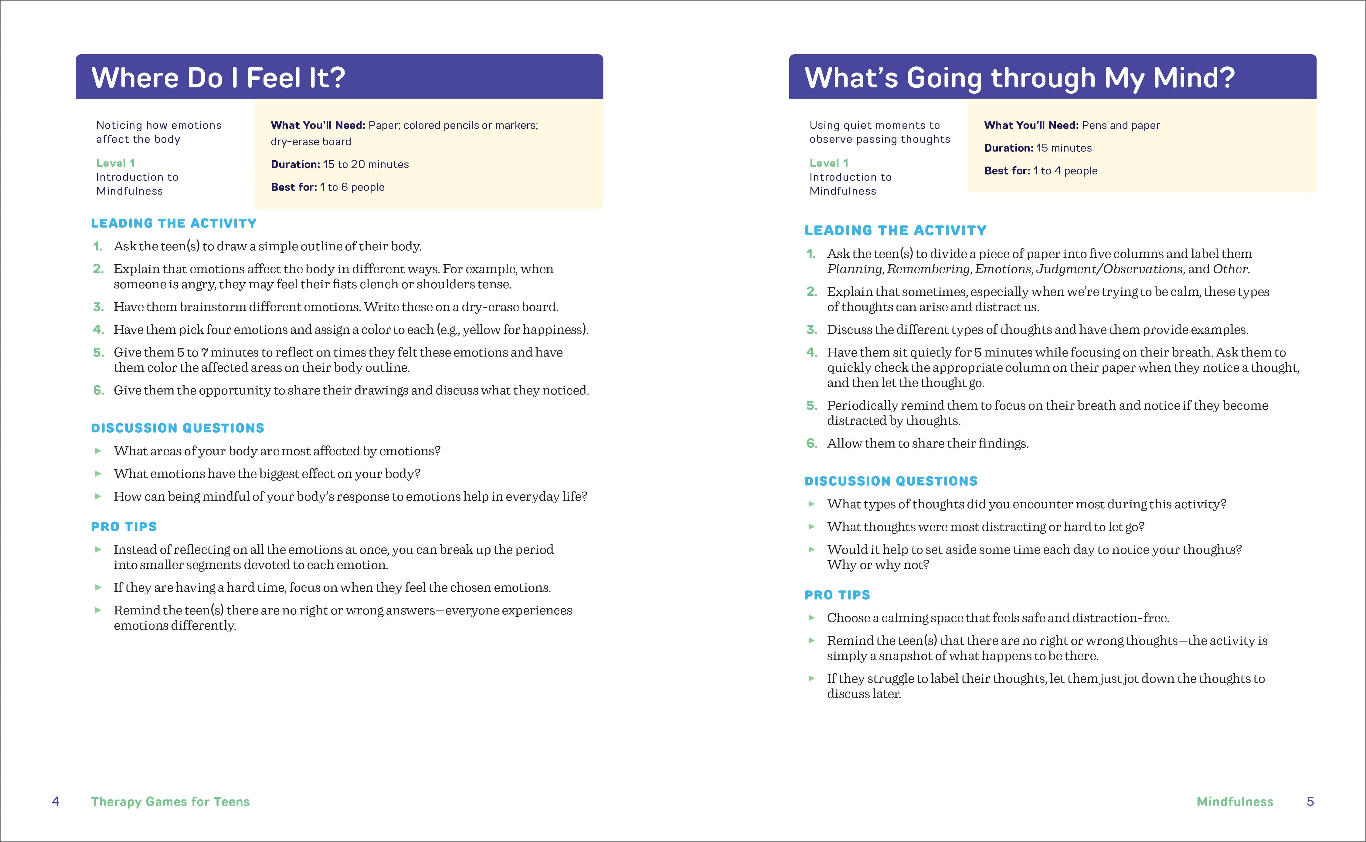 Therapy Games for Teens: 150 Activities to Improve Self-Esteem, Communication, and Coping Skills (Spiral Bound)