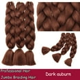 thumbnail image 2 of POINTERTECK Ombre Jumbo Tressage Extensions de Cheveux Haute Température Torsion Synthétique Cheveux Multiples Cheveux Colorés, 2 of 5