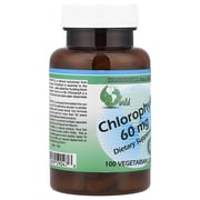 World Organic, Chlorophyll Caps,60 Mg 100 Cap Ea 1