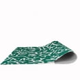 thumbnail image 4 of 4' x 6' Simply Daisy Seaweed Beach Style Chenille Area Rug, Kelly Green, 4 of 4