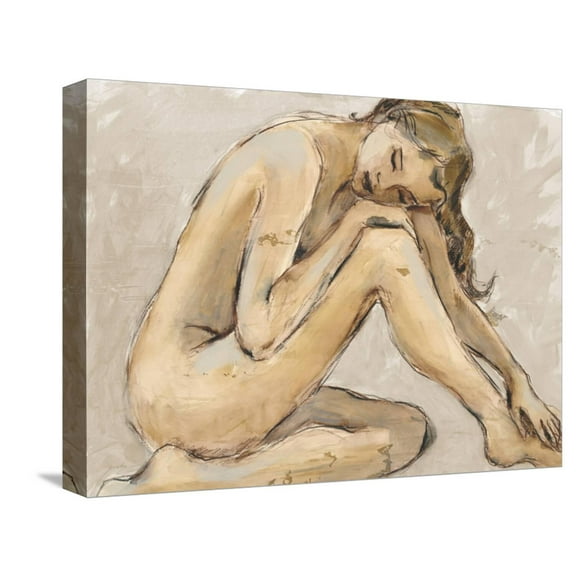 Art.com Laying Low I Stretched Canvas Print Wall Art by Liz Jardine, 16" x 12"
