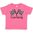 thumbnail image 3 of Inktastic I Love Racing Boys or Girls Toddler T-Shirt, 3 of 5