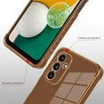 thumbnail image 2 of Compatible with Samsung Galaxy A13 Case Love Heart Plating Electroplate Luxury Elegant Case Camera Protector Soft TPU Shockproof Protective Corner Back Cover Galaxy A13 Case -Brown, 2 of 10