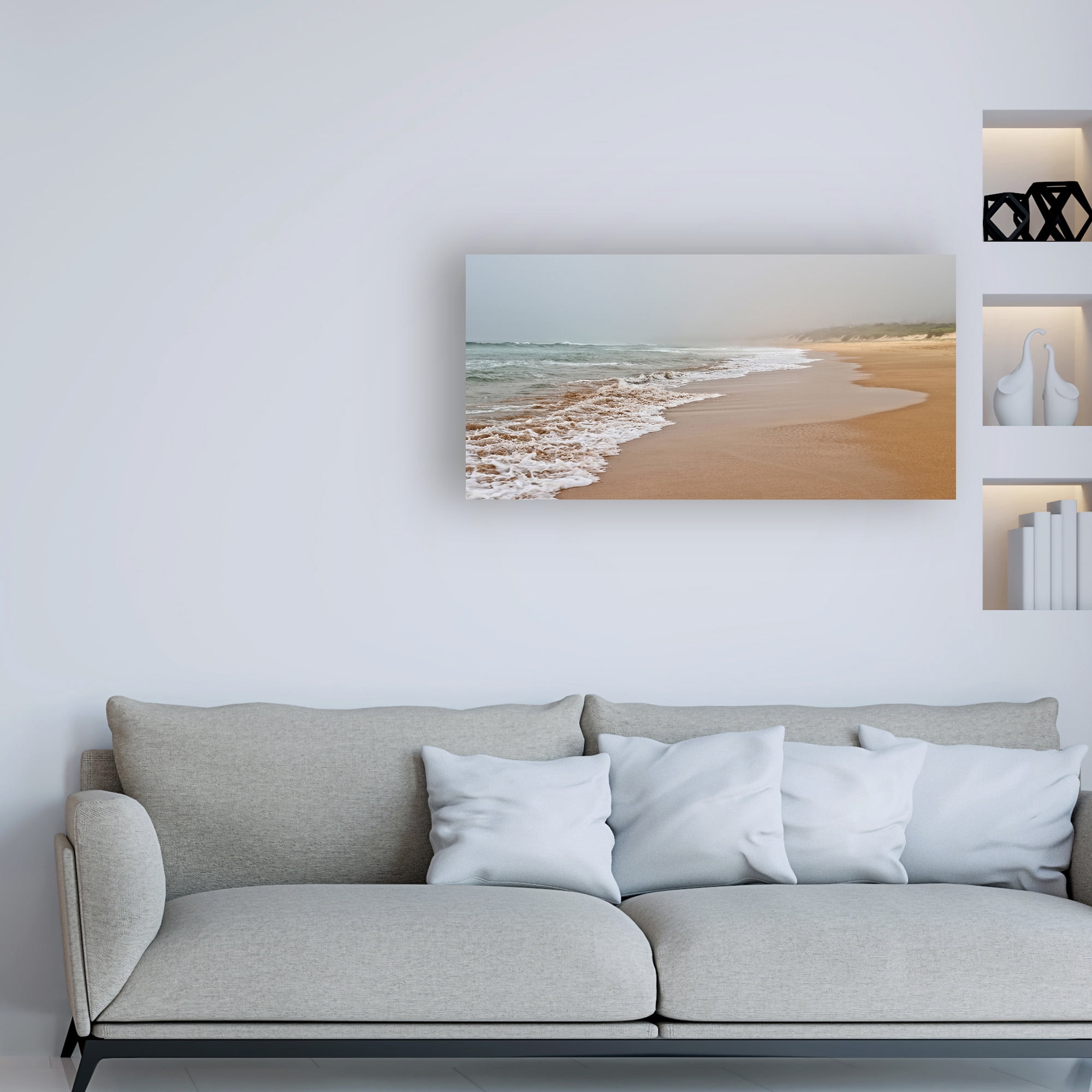Trademark Fine Art 'BC Peaceful Monday' Canvas Art by Beata Czyzowska Young