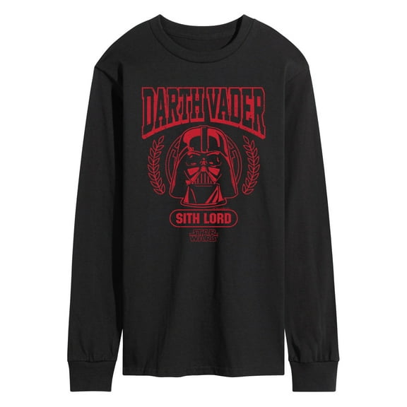 Star Wars - Darth Vader Collegiate - Men's Long Sleeve Tee