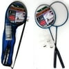 2 Badminton Rackets Tennis Set Trainning 3 Shuttlecocks Birdies Ball Sport Game