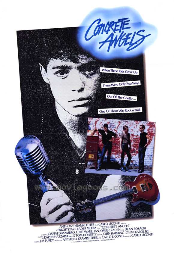 Concrete Angels movie POSTER (Style A) (27" x 40") (1987)