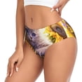 thumbnail image 2 of Balery Daisy Sunflower Lazy Cat Ropa Interior de Algodón para Mujer con Dibujo – Braguitas Cómodas y Elásticas, Estilo Clásico-3X-Large, 2 of 6