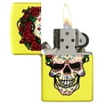 thumbnail image 3 of Zippo Lighter - Skull Roses Design, 3 of 4