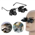 thumbnail image 3 of Heliisoer 20X Watch Magnifier Jeweler Eye Glasses Lens Repair LED Light, 3 of 8