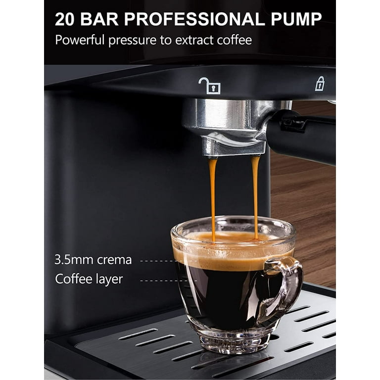 Semi-Automatic Expresso Italian Milk Frother Cappuccino Cafe