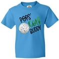 thumbnail image 3 of Inktastic Pops' Golf Buddy with Golf Ball Youth T-Shirt, 3 of 5