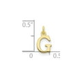 thumbnail image 2 of 10k Yellow Gold Cutout Letter G Initial Charm Pendant Necklace for Women - .2 Grams, 2 of 2