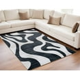 thumbnail image 4 of 5' X 8' Black and White Zebra Print Area Rug, 4 of 6