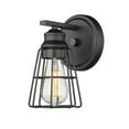 thumbnail image 3 of 3381-MB Millennium Lighting 1 Light Wall Sconce-9.25 Inches Tall and 5.5 Inches Wide-Matte Black Finish, 3 of 7
