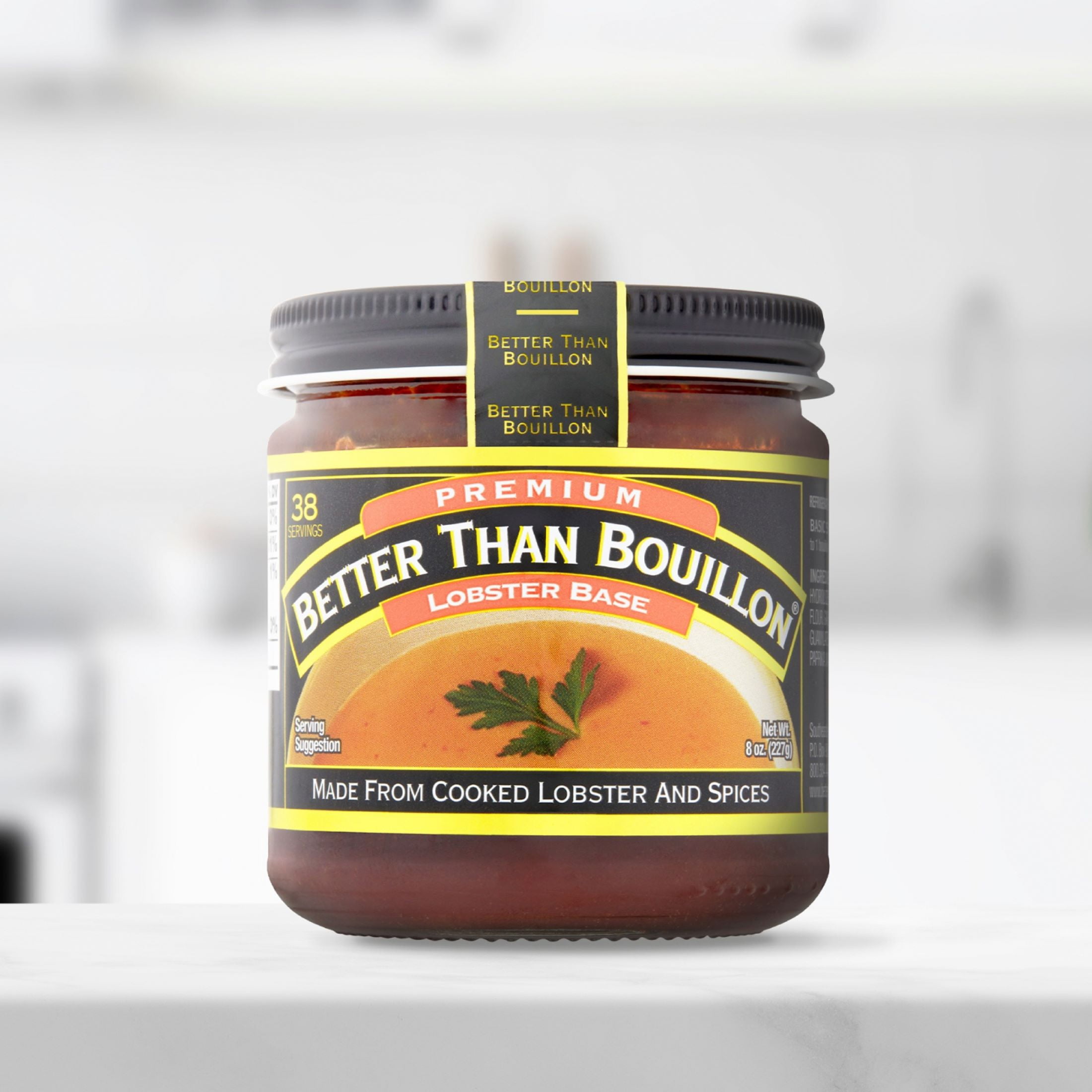 Better Than Bouillon Premium Lobster Base, Shelf-Stable, 8 oz Jar