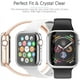 thumbnail image 3 of [Paquete de 2] Funda Apple Watch Series SE 6 5 4 44 mm, funda iWatch Protector de pantalla Cobertura completa Película de TPU suave ultra transparente adecuada, para Apple Watch Series SE 6 5 4 44 mm, 3 of 5
