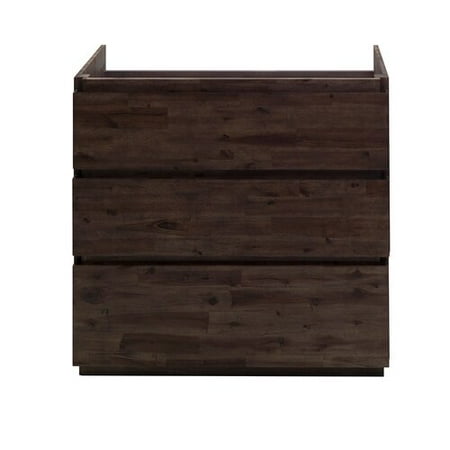 Floor Standing Vanity Unit - Fresca Formosa Floor Standing 35'' Single Bathroom Vanity Base Only