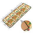 thumbnail image 3 of Dailycode Hallway Runner Rug 2x6 Non Slip Absorbent Soft Floor Mat for Home Kitchen Bedroom Entrance Colorful Indian Elephant, 3 of 7
