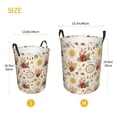 thumbnail image 5 of XMXT Collapsible Laundry Basket, Boho Dreamcatcher Watercolor Polyester Waterproof Laundry Hamper, 40L, 5 of 8