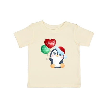 

Inktastic Merry Christmas Penguin Gift Baby Boy or Baby Girl T-Shirt