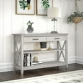 thumbnail image 2 of Bush Furniture Key West Console Table, Linen White Oak, 2 of 8