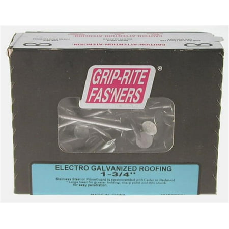 

Prime Source .88in. Electro Galvanized Roofing Nails 78EGRFG1