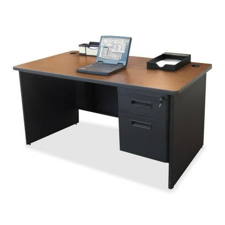 Lorell Executive Desk with Single Pedestal