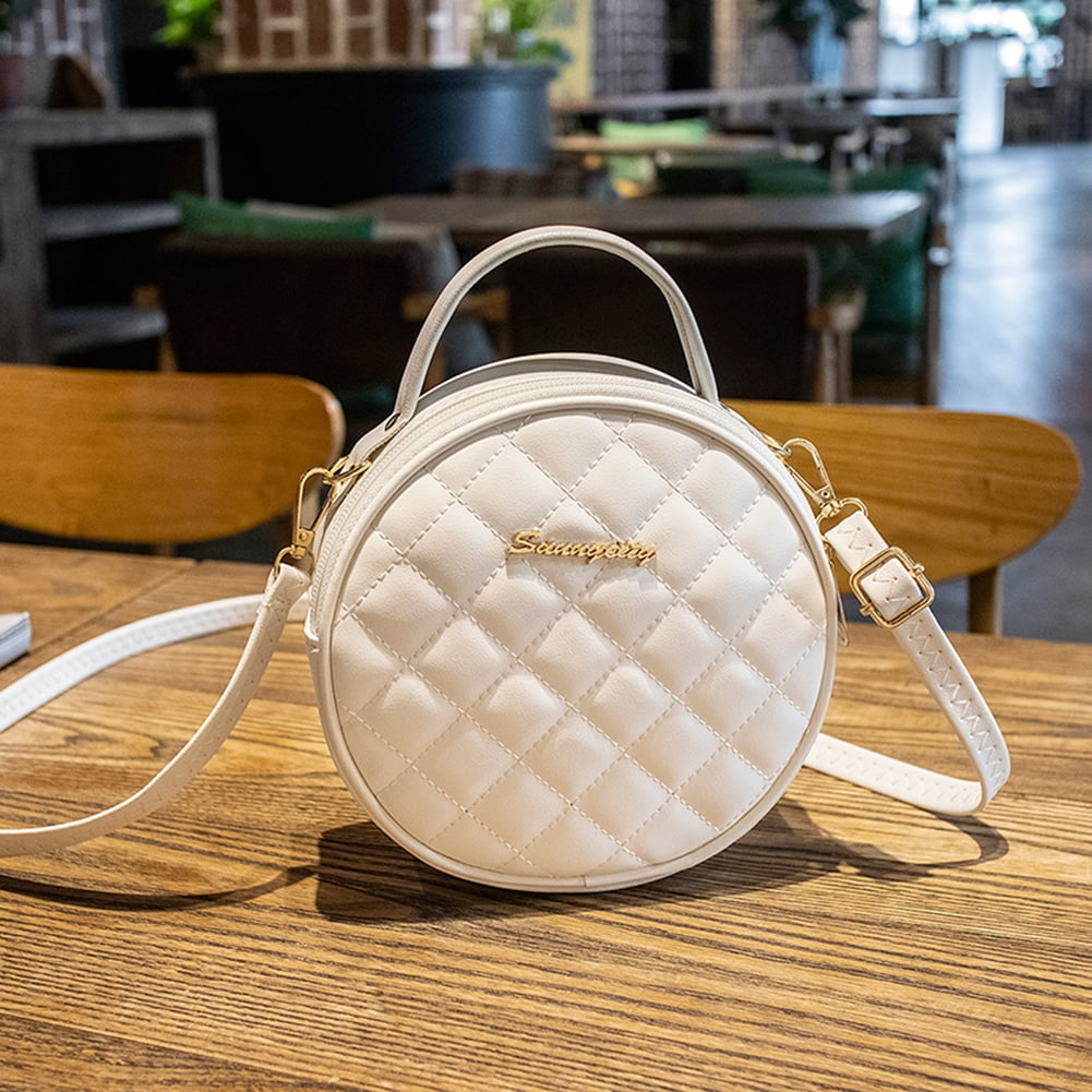 Lattice Pattern Crossbody Boston Bag, Pu Leather Textured Bag, Classic  Fashion Versatile Shoulder Bag - Temu