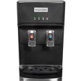 thumbnail image 3 of Igloo Stainless Steel Hot, Cold & Room Water Cooler Dispenser, Holds 3 & 5 Gallon Bottles, 3 Temperature Spouts, No Lift Bottom Loading, Child Safety Lock, Black/Stainless, 3 of 5