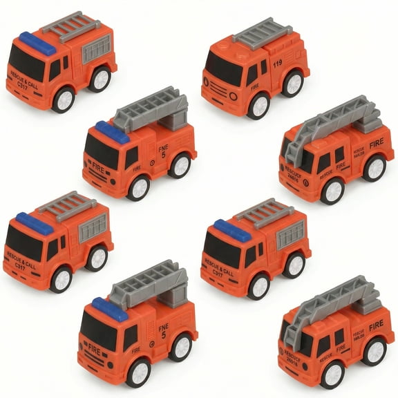 First Responders Fire Truck Favors 8 Count