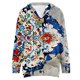 thumbnail image 4 of Cárdigan de mujer, cárdigan de manga larga, ahuecado, color sólido, chaqueta informal, parte superior de poliéster para mujer, 4 of 5