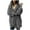 GY2, variant on UJNDER Women's Two Way Wear Longline Jacket Warm Open Cardigan with Pockets for Fall Winter White XXL