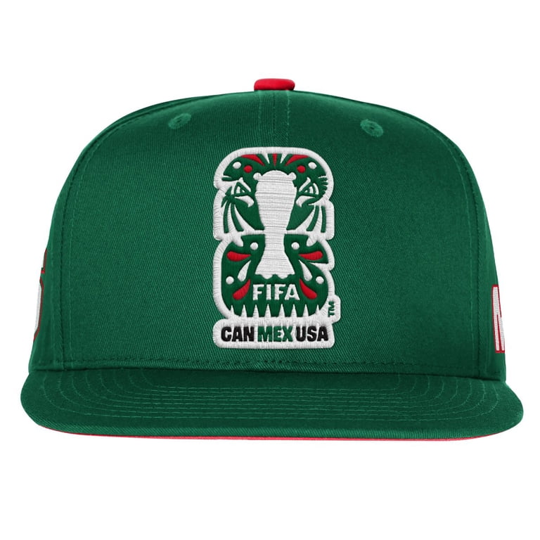 FIFA World Cup 2026 Men's Green Mexico FIFA 26 Flat Brim Snapback
