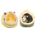 thumbnail image 2 of Alfombrilla de nido semicerrada extraíble y lavable para gatos, cesta para perros y gatos,, 2 of 8