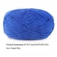 thumbnail image 4 of Yuarrent Hilo de ganchillo, hilo de tejer multicolor, artesanías para ropa de bebé, juego de madejas de hilos flexibles, artes de 4 capas para Artesanía 55azul, 4 of 5