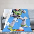 thumbnail image 1 of Manta de Toy Story, manta de tela de superficie vertical súper suave de varios tamaños, acogedora y cálida, adecuada para cama, sofá, campamento, viajes, todas las estaciones, liviana y compacta de, 1 of 8