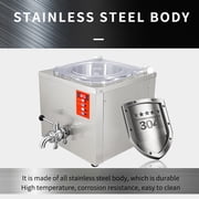 Kolice Commercial Milk Pasteurization Machine, Gelato ice Cream Mix Pasteurizer, Juice Pasteurization Machine,Sterilization Dairy Equipment