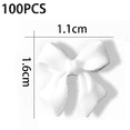 thumbnail image 2 of Adornos de uñas con lazo 3D para diseño de uñas con parte posterior plana de resina acrílica, adornos de uñas con mariposas, accesorios de uñas con lazo colorido para consejos de manicura DIY, 2 of 5