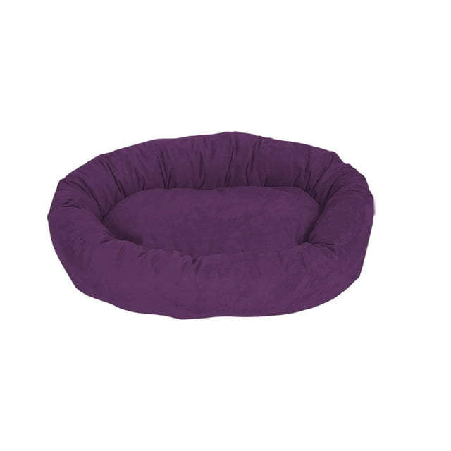 Dog Bed Soft Comfortable Sleeping Mat Personalized Bedding Supportive Cushion Custom Embroidered Small Brown