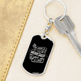thumbnail image 6 of To My Wife  Workshop Stainless Steel or 18k Gold Premium Swivel Dog Tag Keychain, 6 of 16