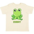 thumbnail image 3 of Inktastic Ribbit Cute Green Frog Boys or Girls Toddler T-Shirt, 3 of 5