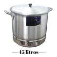 thumbnail image 2 of Olla Vaporera de Aluminio El Abuelo 45L, 2 of 4