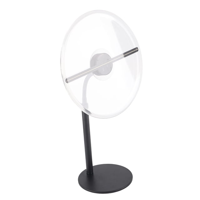 Ventilador LED holográfico, 27 cm, 3D, ojo desnudo, ventilador holográfico, ojo desnudo, pantalla D, pantalla publicitaria holográfica, características mejoradas