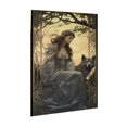 thumbnail image 2 of 500 PCS Forests Woman And Wolf 1000 Piece Vintage Jigsaw Puzzles,Challenging Brain Exercise,Wonderful Imagination,Wooden Puzzle,Great For Relaxation And Display For Puzzle Enthusiast, 2 of 6