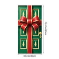 thumbnail image 3 of WEGFTDUOP 35 X 71 Inch Christmas Door Cover Christmas Door Curtain Christmas Day Door And Wall Decoration Festival Party Decoration Holiday Products, 3 of 8