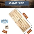 thumbnail image 3 of Set de juego de bingo WE Games Retro con jaula de metal y tablero de madera, 3 of 9