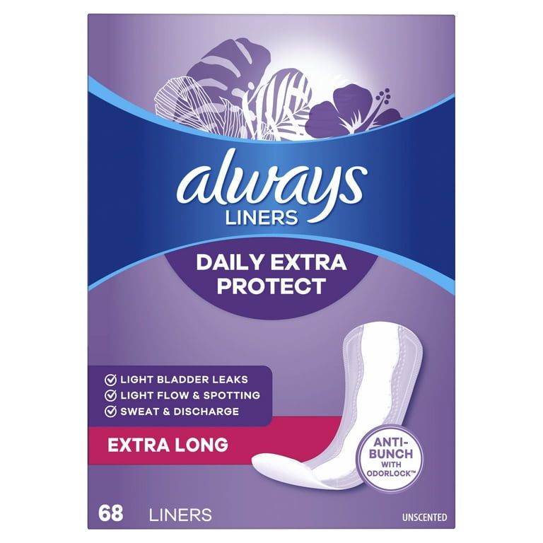 Panty liner walmart discount